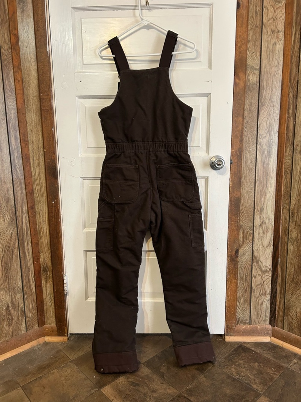 Women’s Carhartt Overalls Chocolate Brown - Picture 2 of 3